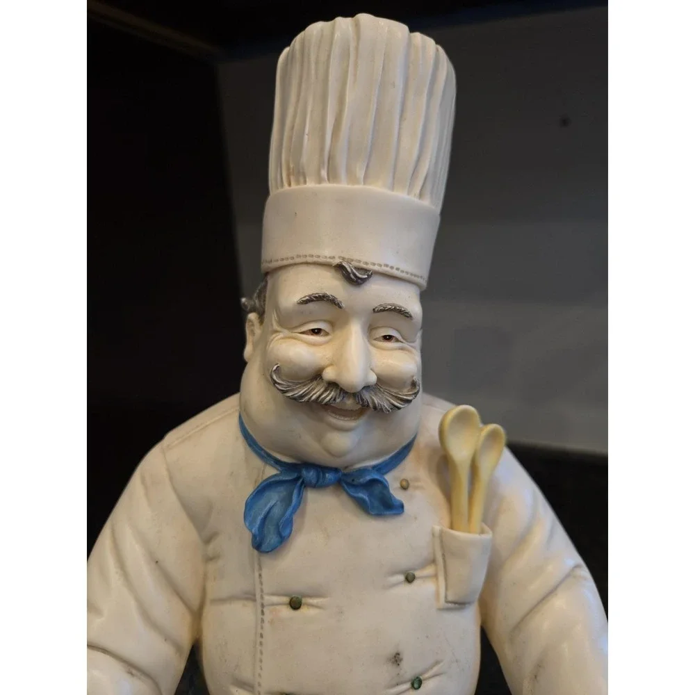 French Chef Kitchen Utensil Holder - Tracy S. Flickinger - 1998 - Unique Gift